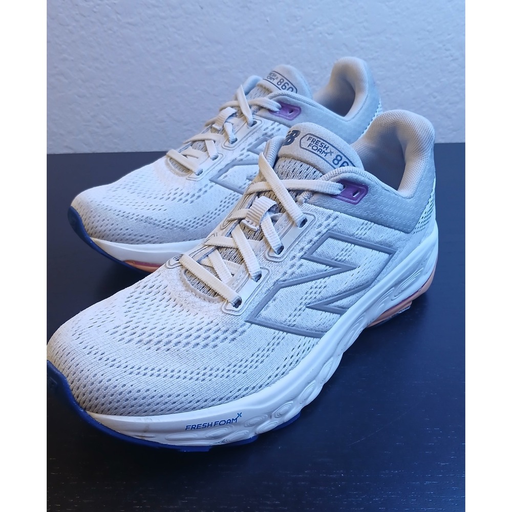 New Balance Fresh Foam X 860v14 Womens Running Shoes Grey W860F14 Size 7.5